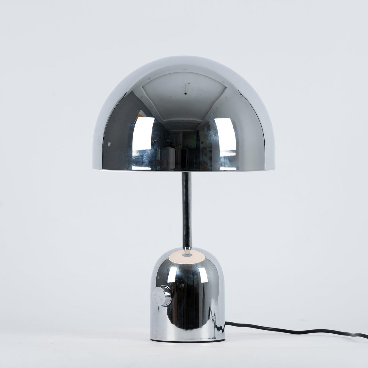 Ames luxe tafellamp in chrome