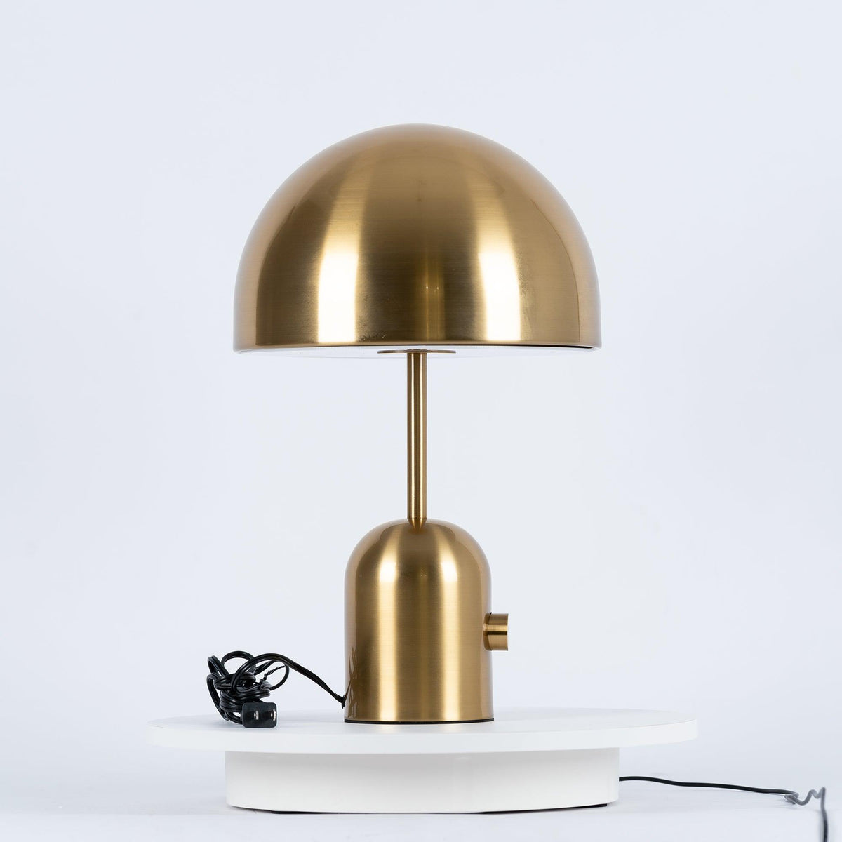 Ames luxe tafellamp in chrome
