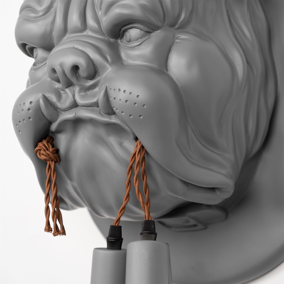 Umeri wandlamp Bulldog Sculpture Whimsical