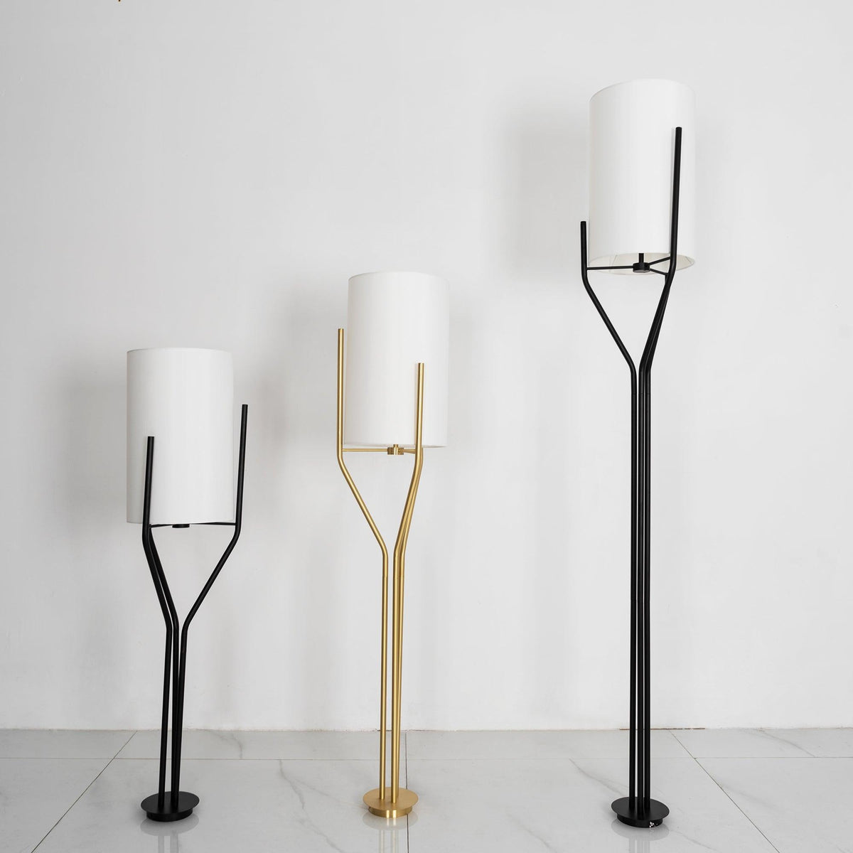 Cex Arborescence Kroonluchter LED 3-Lights messing Modern