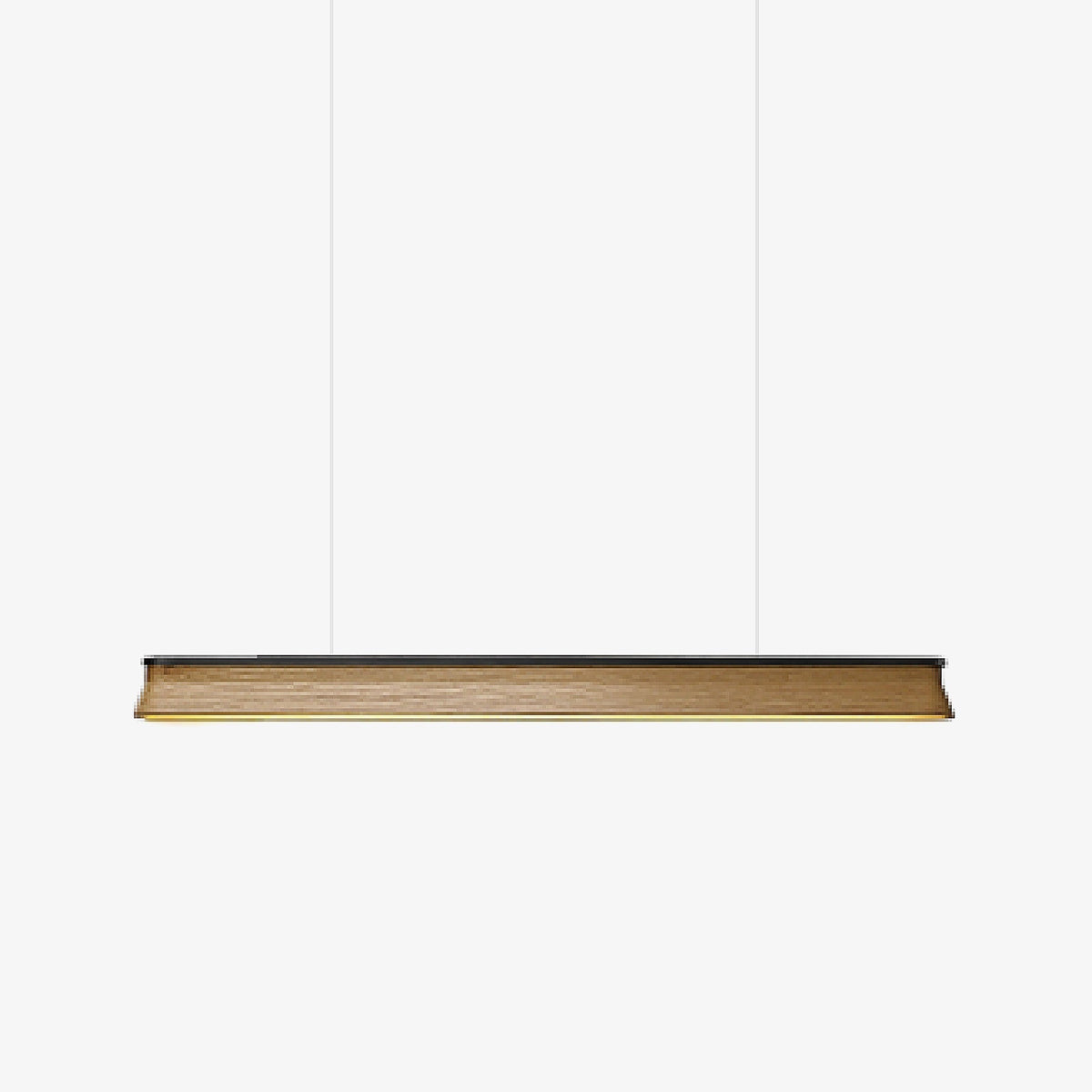Aldeette hanglamp Houten Balk Minimalistisch