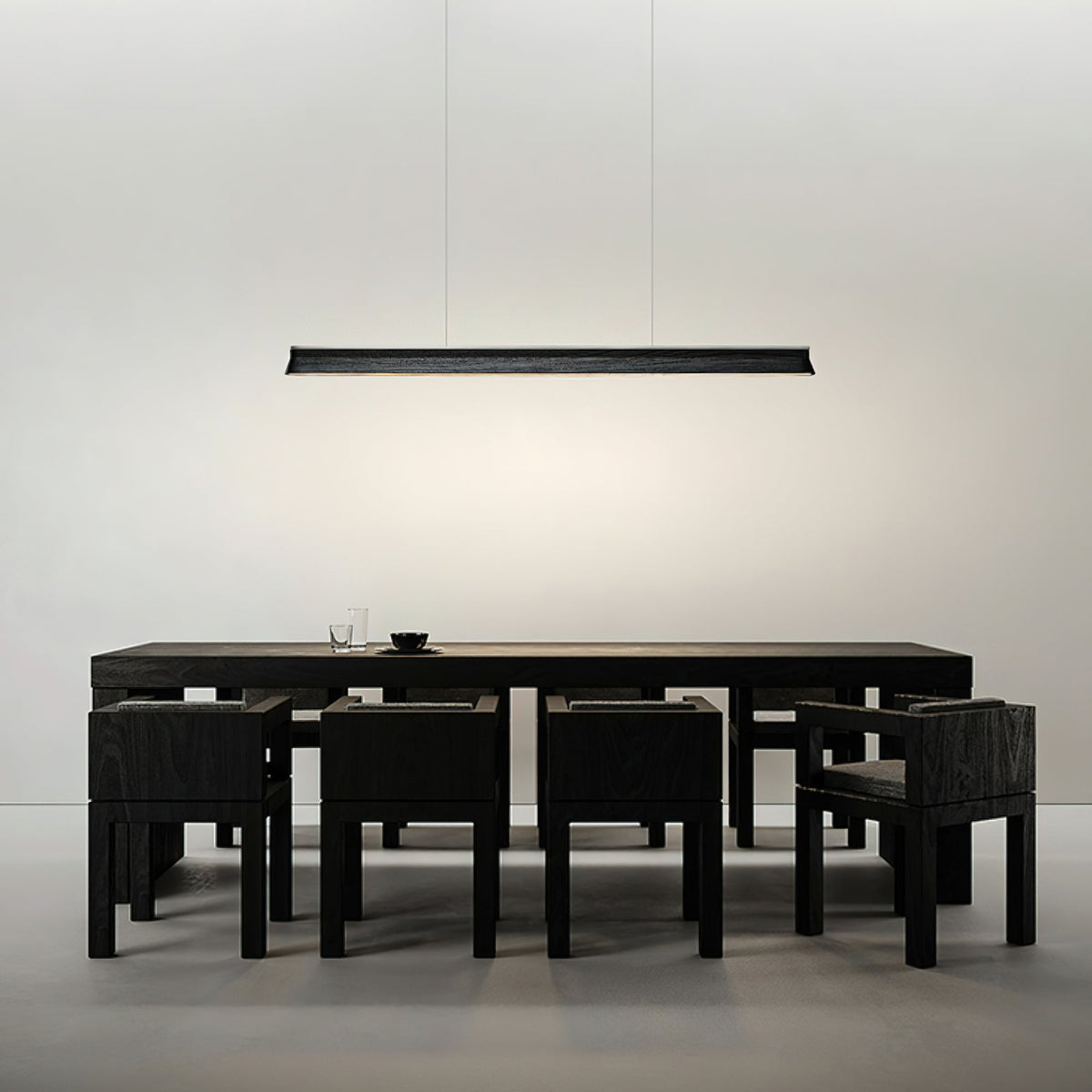 Aldeette hanglamp Houten Balk Minimalistisch