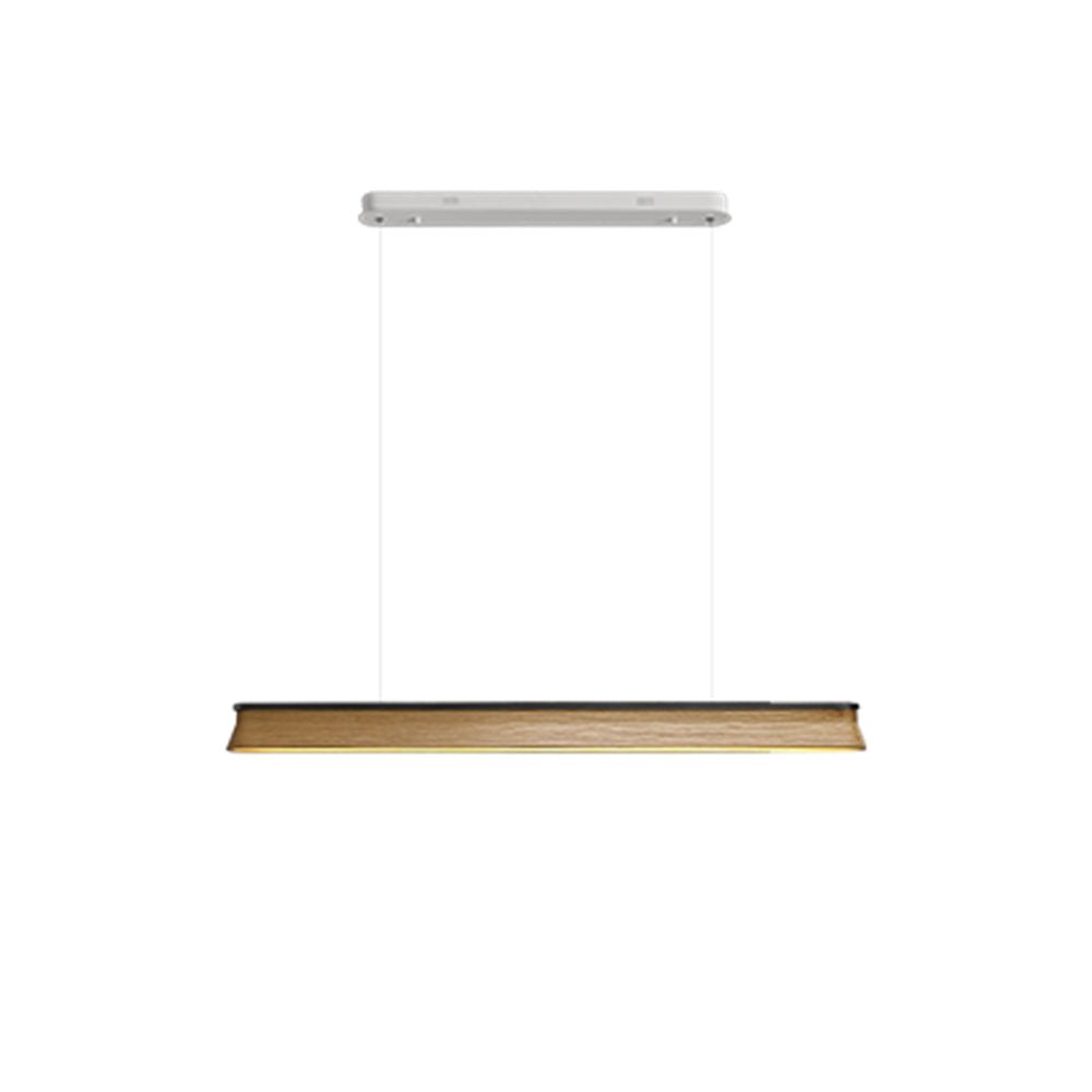 Aldeette hanglamp Houten Balk Minimalistisch