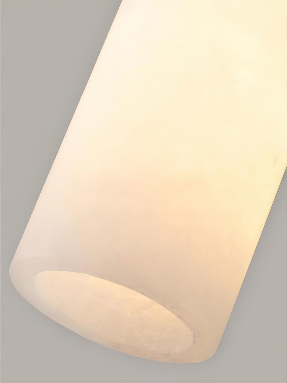 Albinenne hanglamp van albast