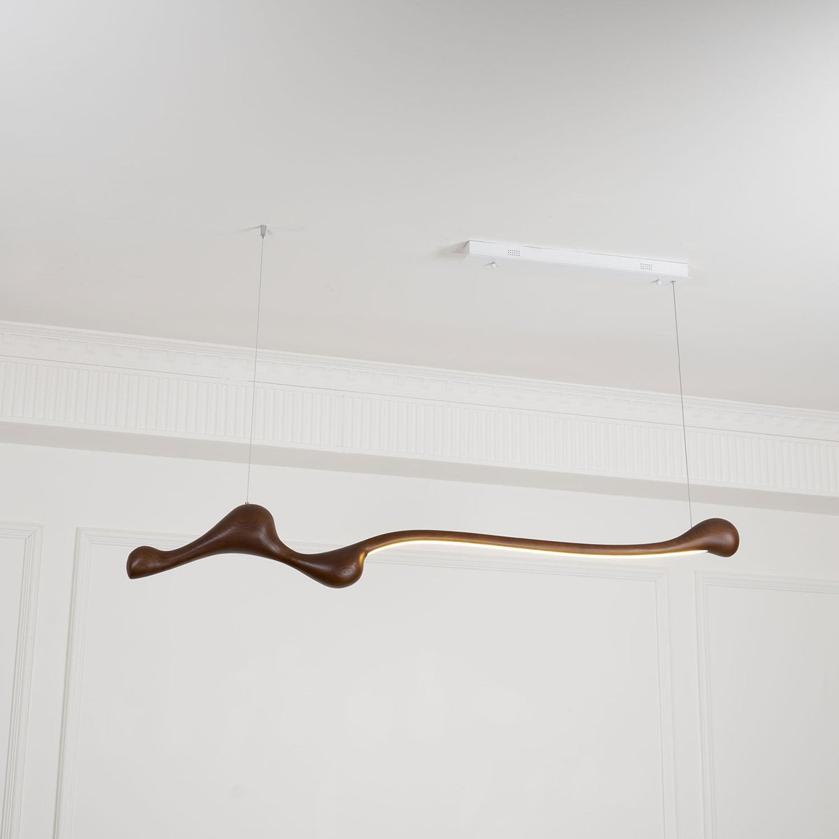 Alenor Hout Retro hanglamp