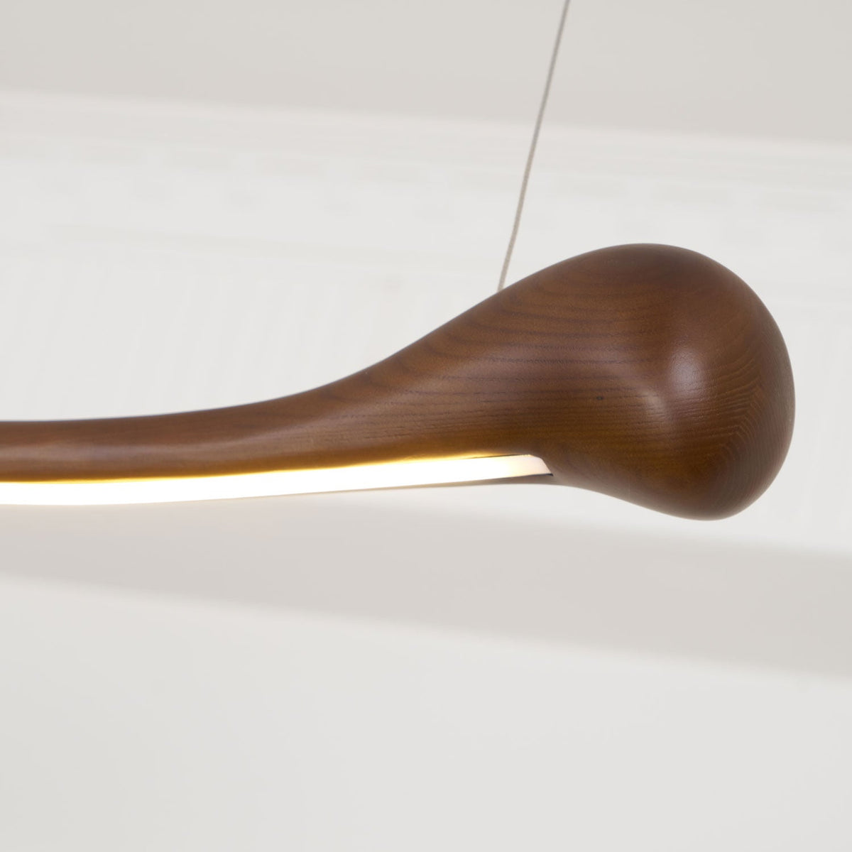 Alenor Hout Retro hanglamp