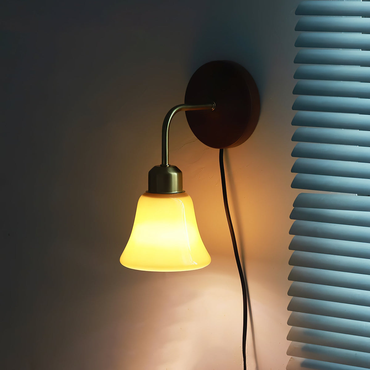 Reniine Pastel stekker-in wandlamp met stekker