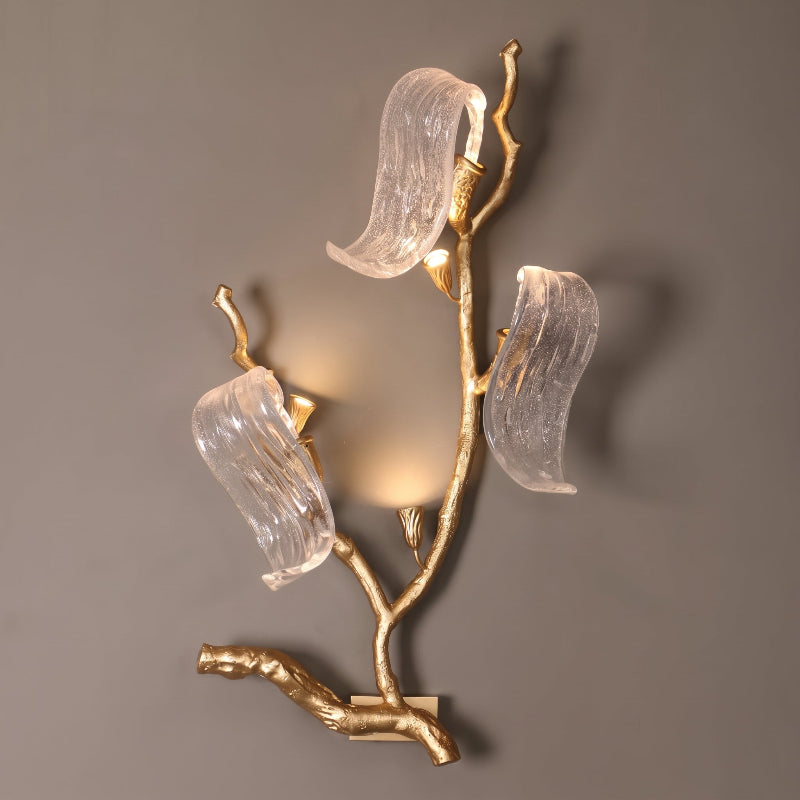 Jorrenstone tak glazen lint wandlamp