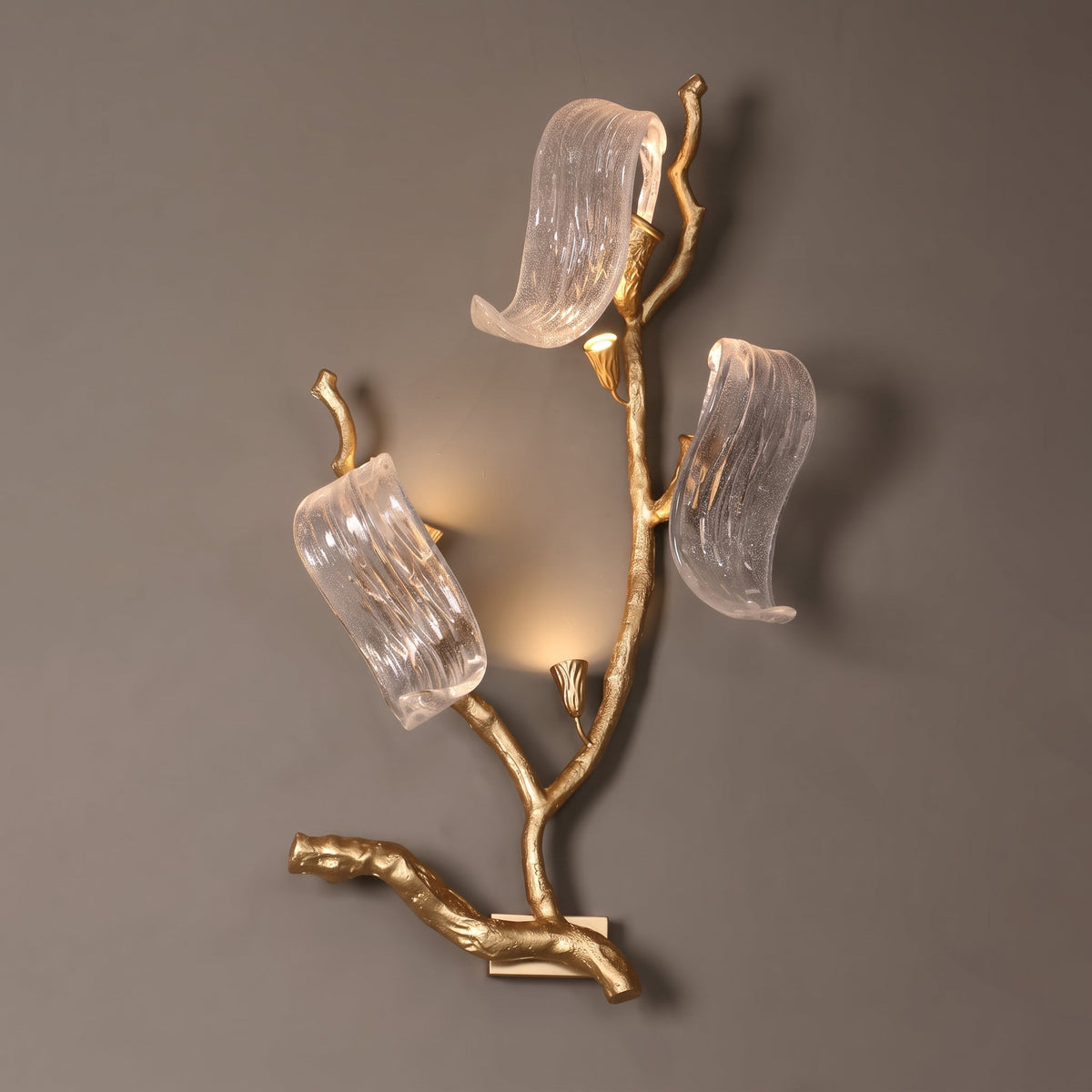 Jorrenstone tak glazen lint wandlamp