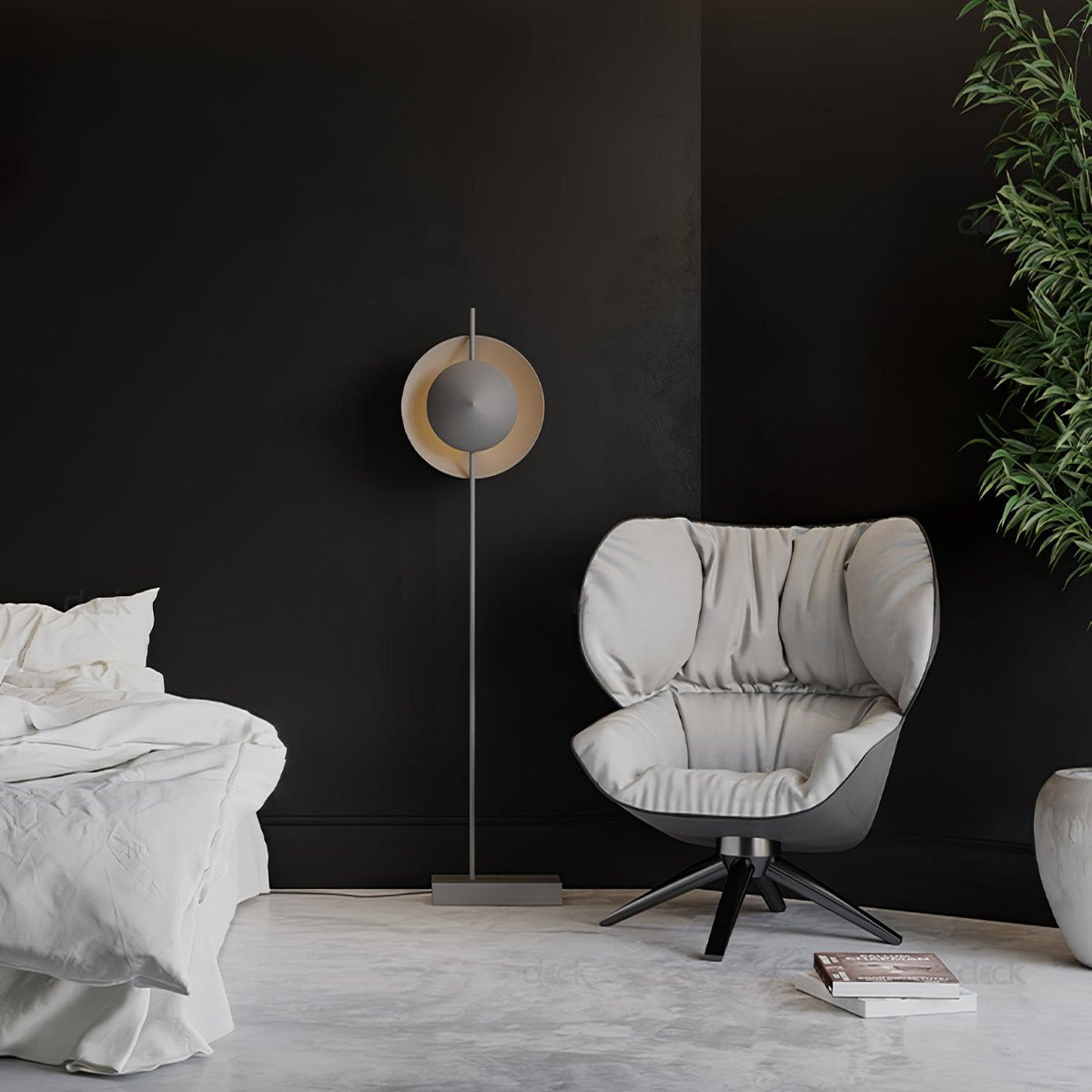 Circalla vloerlamp met dubbele toon