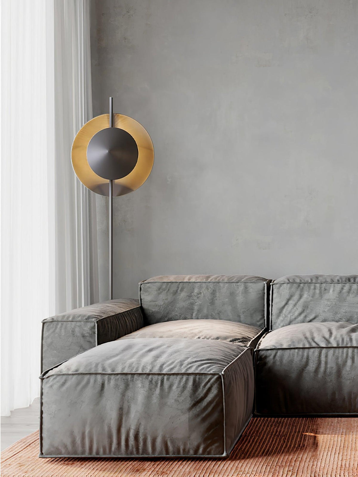 Circalla vloerlamp met dubbele toon