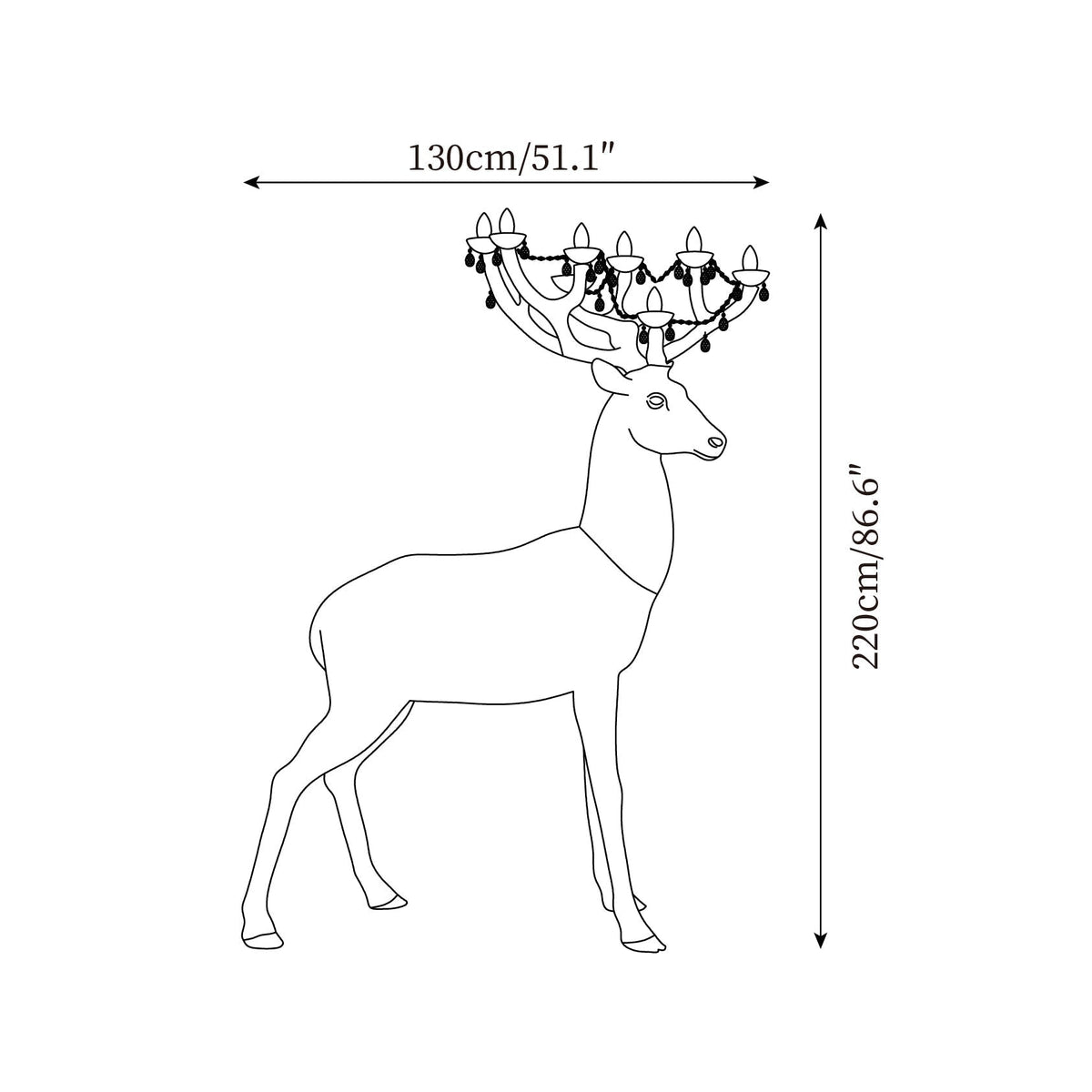 Stag vloerlamp