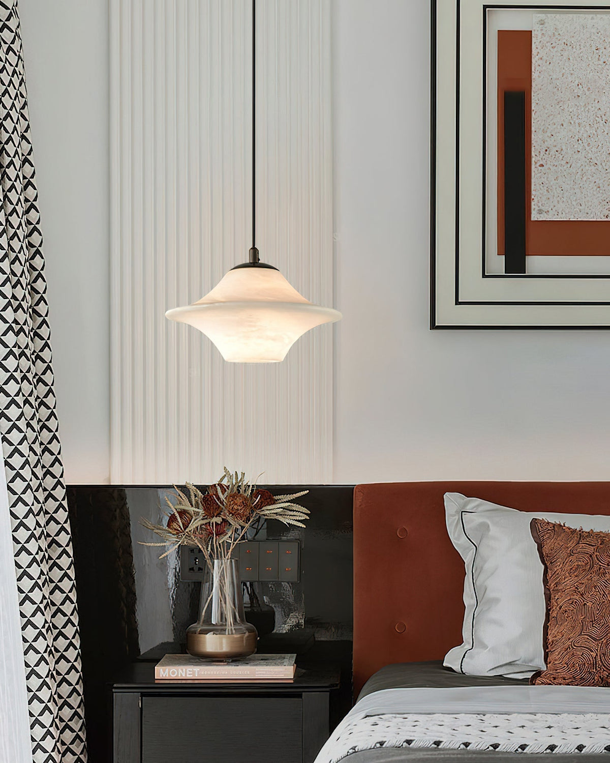 Alabrielle albasten hanglamp