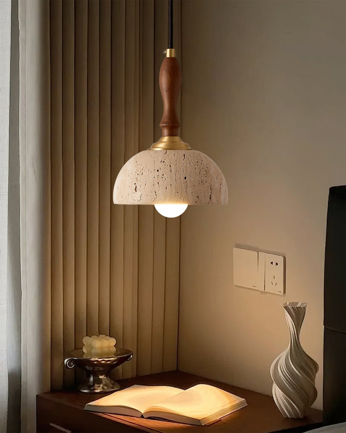 Seraraya travertin hanglamp