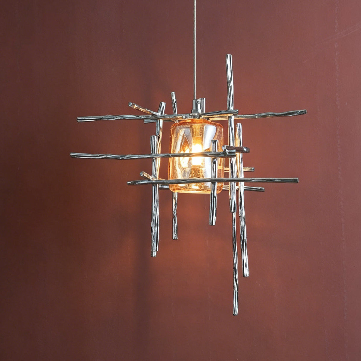 Xavier hanglamp met glas