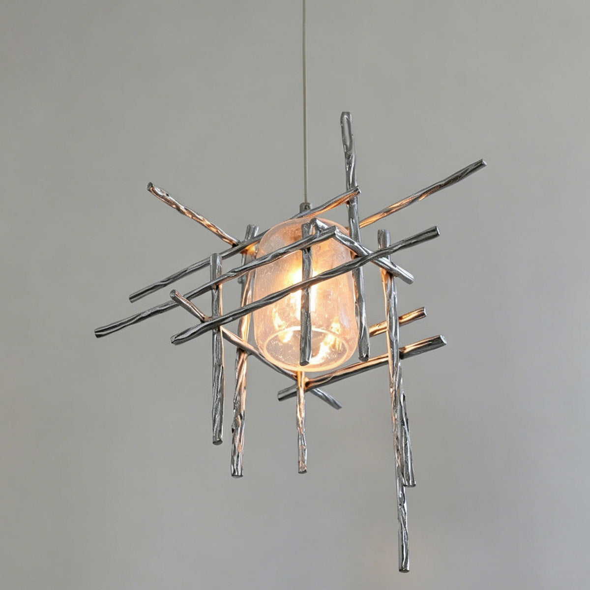 Xavier hanglamp met glas