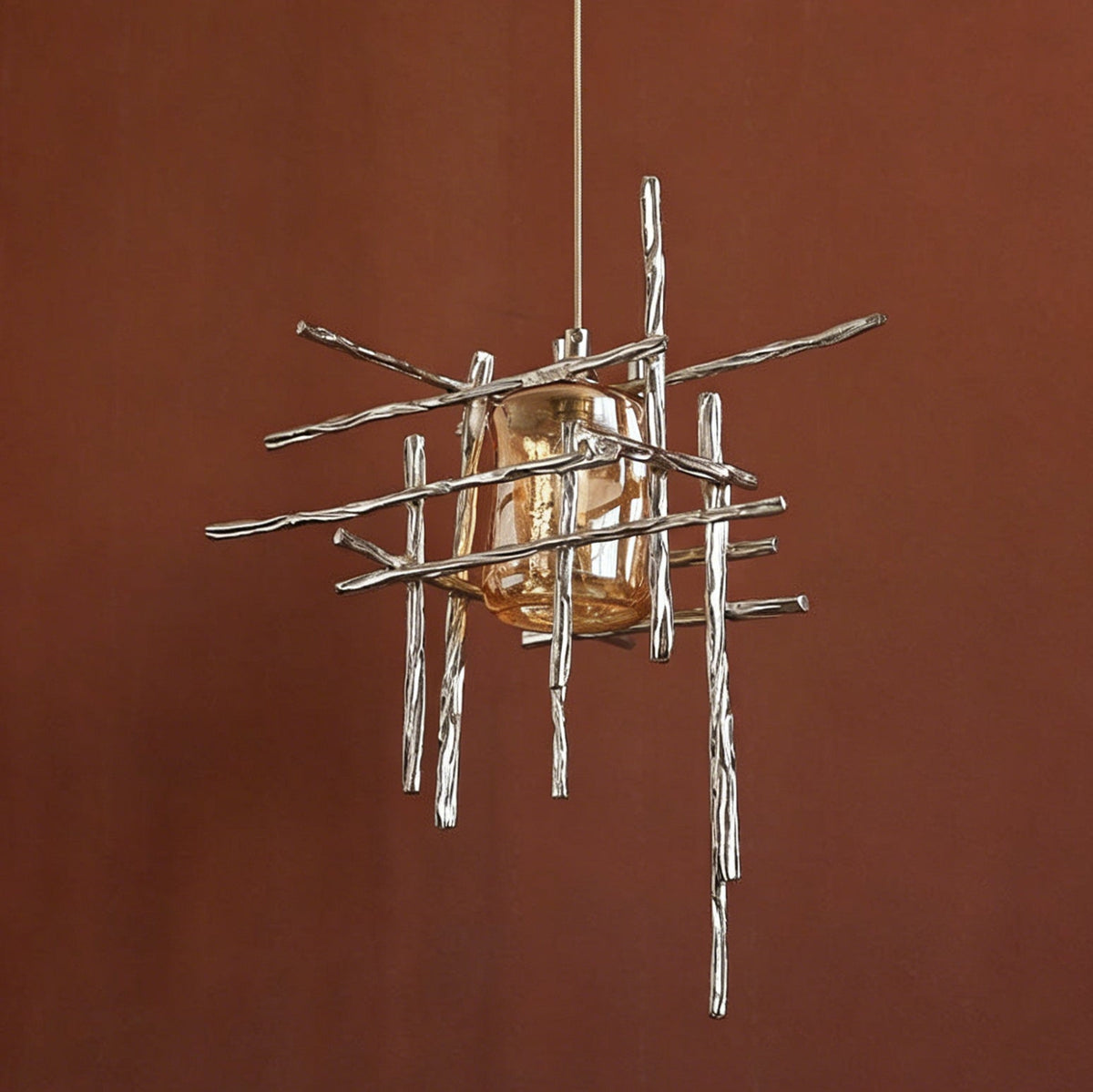 Xavier hanglamp met glas