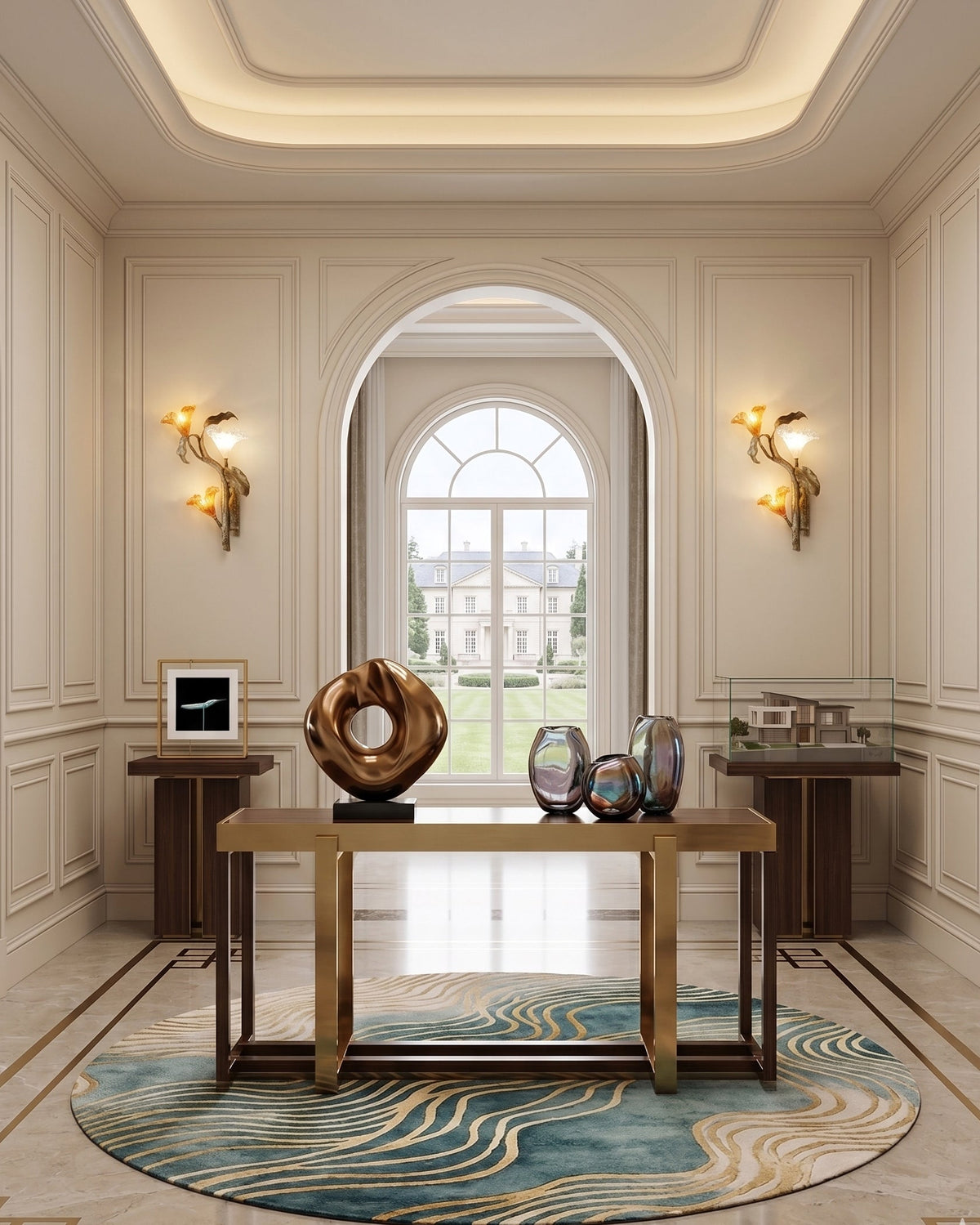 Orianaine Branch messing wandlamp