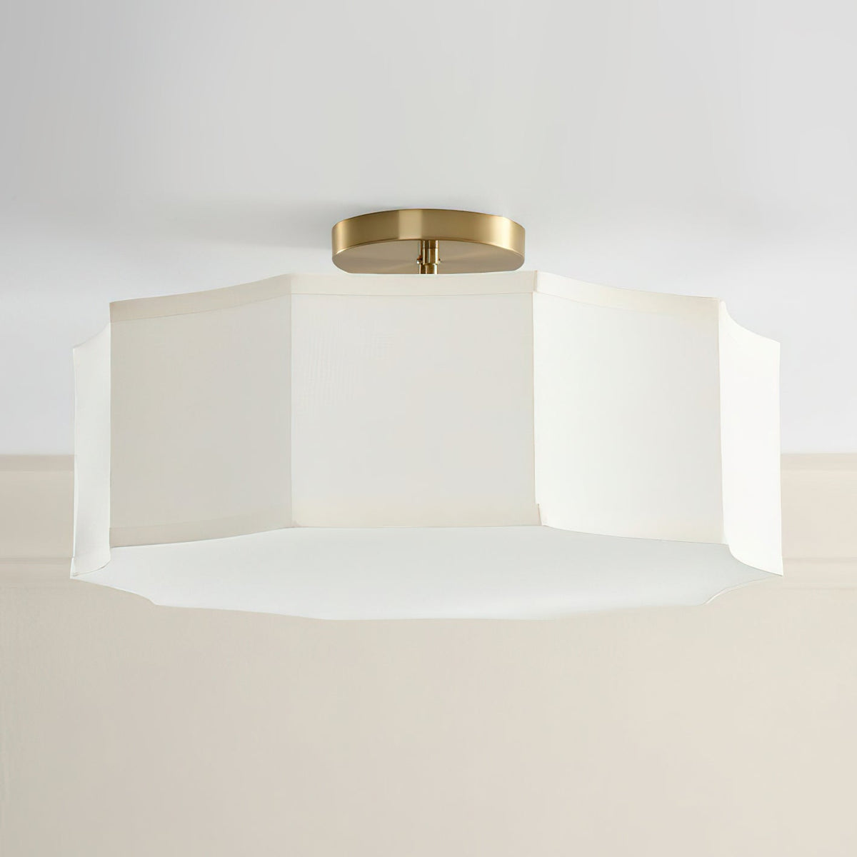 Serren Vlakke plafondlamp