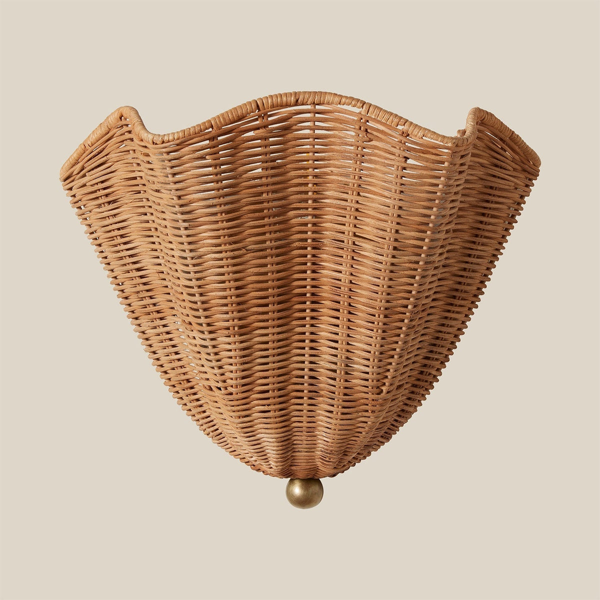 Lunero Rotan wandlamp