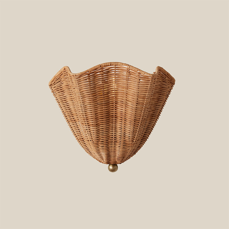 Lunero Rotan wandlamp