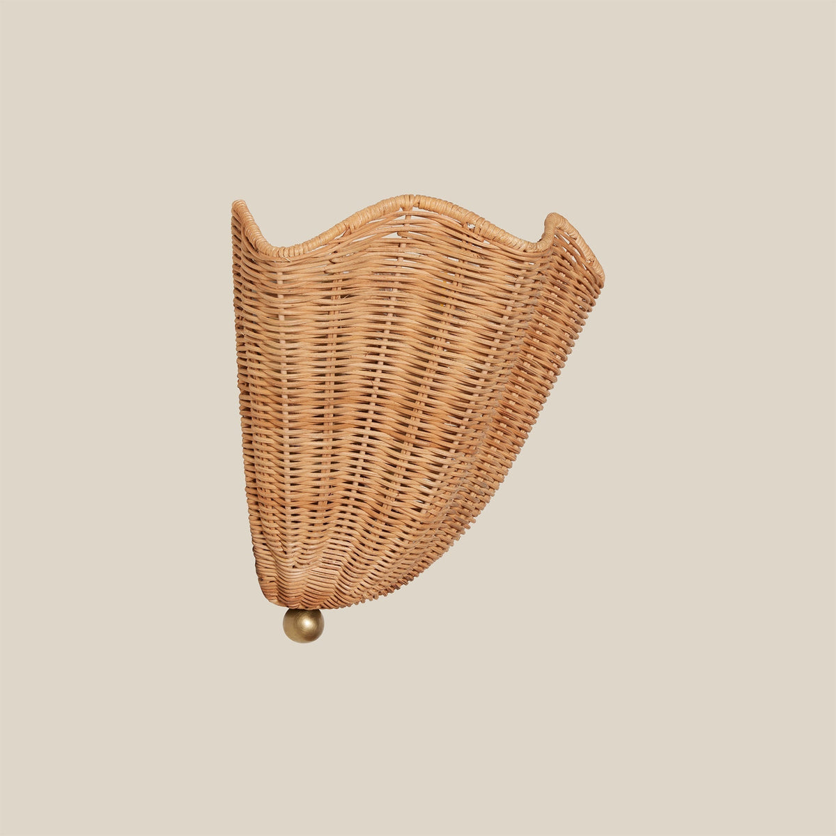 Lunero Rotan wandlamp