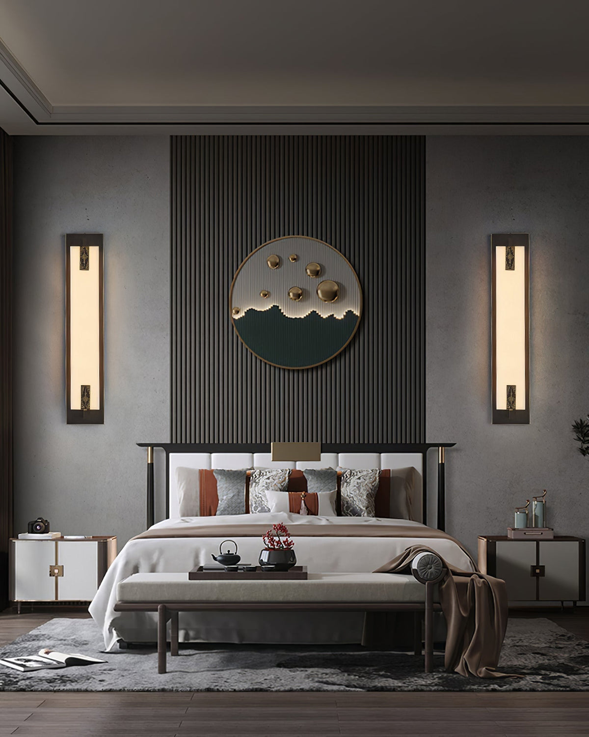 Kelen albasten wandlamp 4 Style
