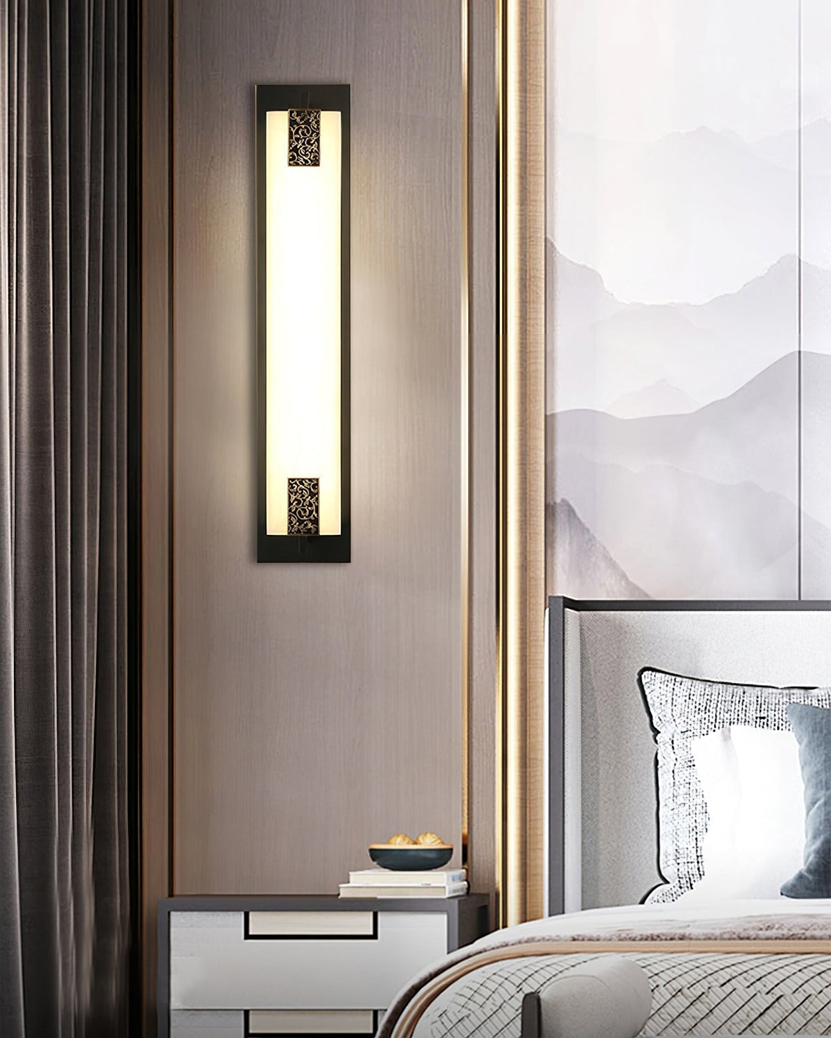 Kelen albasten wandlamp 4 Style