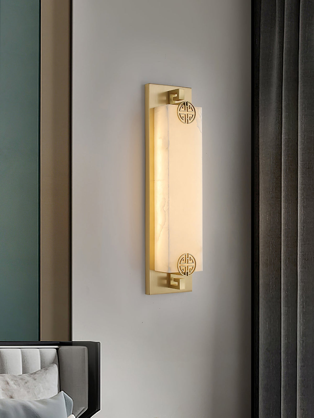 Kelen albasten wandlamp 4 Style