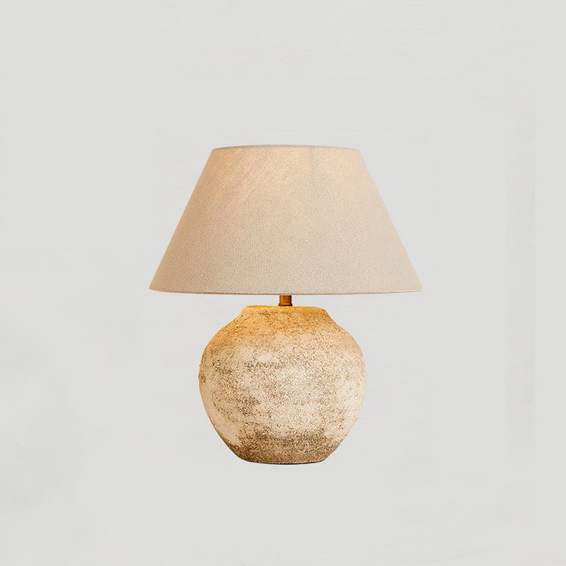 Ceranielle tafellamp Desert Sand keramische voet