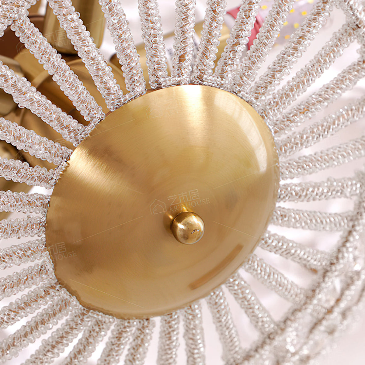 Luxelelle kristallen plafondlamp