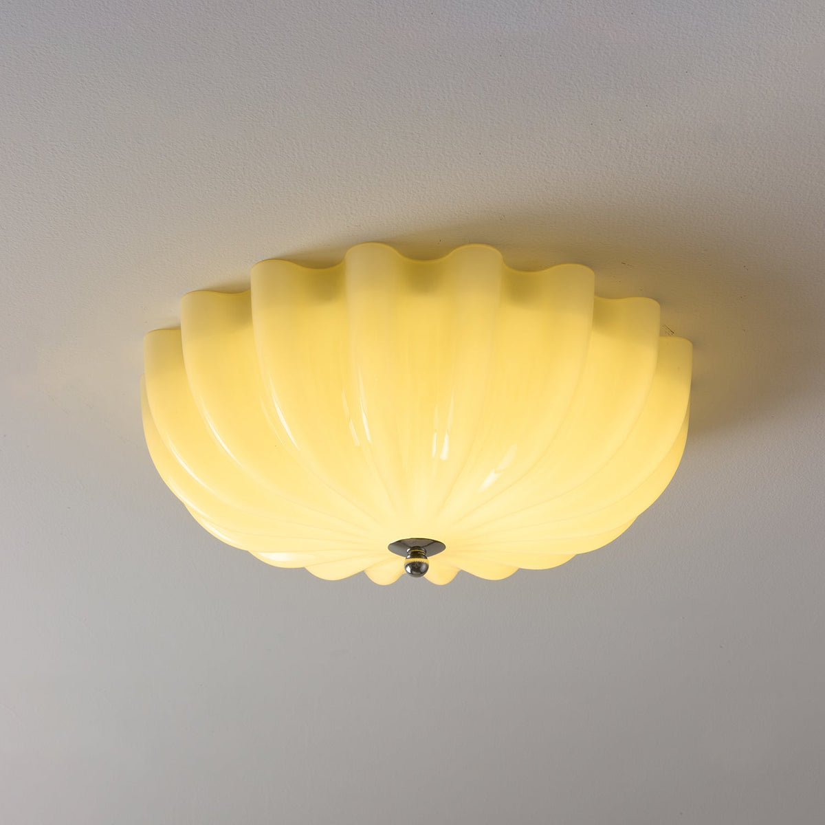 Zerinos Premium Noordse kunst Hout glas plafondlamp