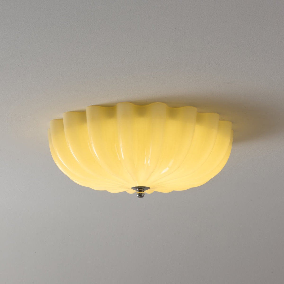 Zerinos Premium Noordse kunst Hout glas plafondlamp