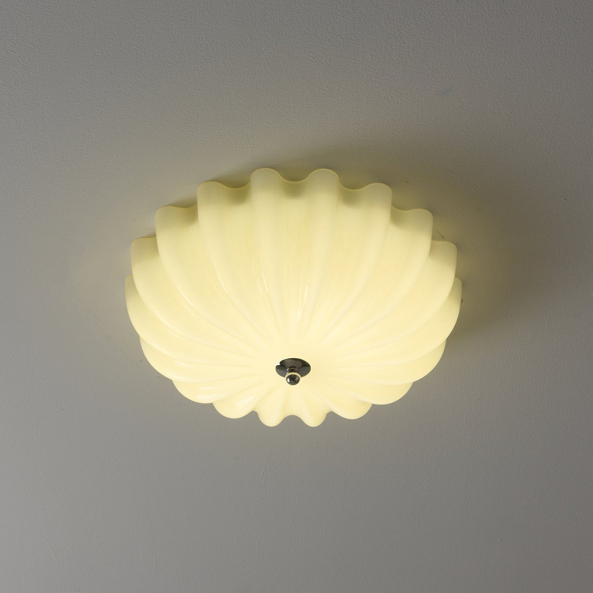 Zerinos Premium Noordse kunst Hout glas plafondlamp