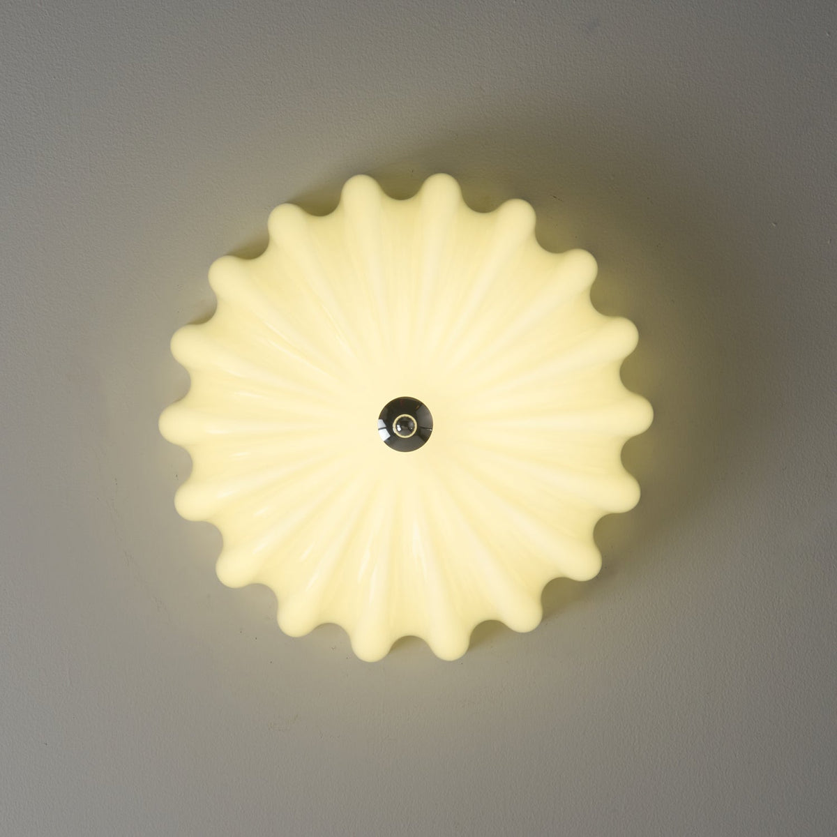 Zerinos Premium Noordse kunst Hout glas plafondlamp