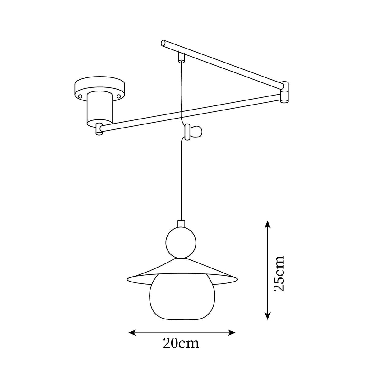 Diabolo hanglamp