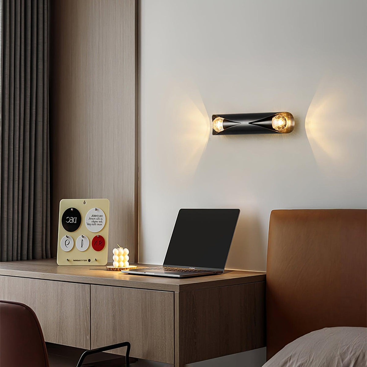 Veyric diamanten messing wandlamp