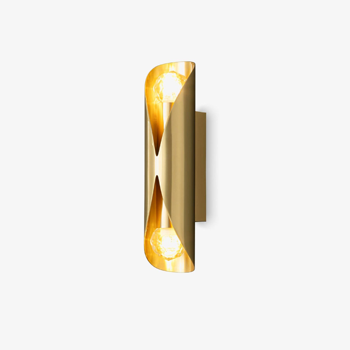 Veyric diamanten messing wandlamp