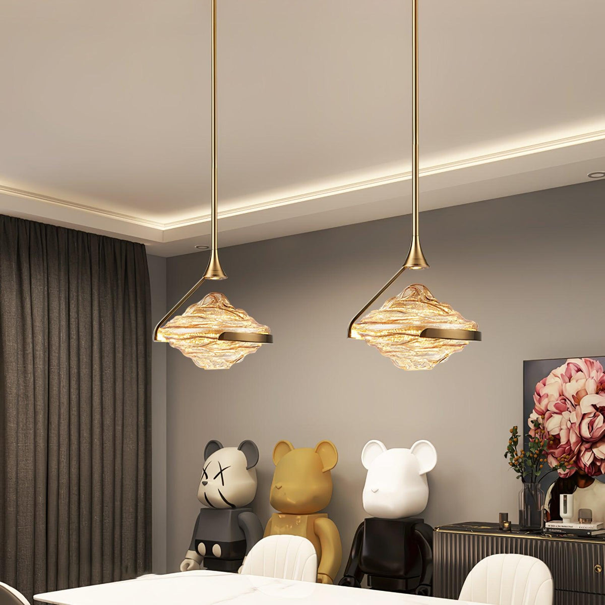 Elyarette Diamant Kristallen Hanglamp
