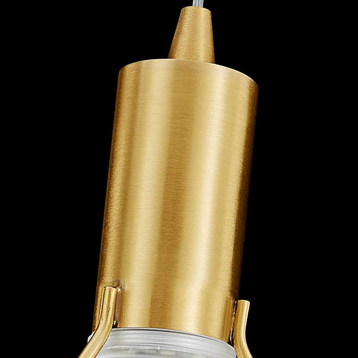 Cira hanglamp messing Kristal Elegant