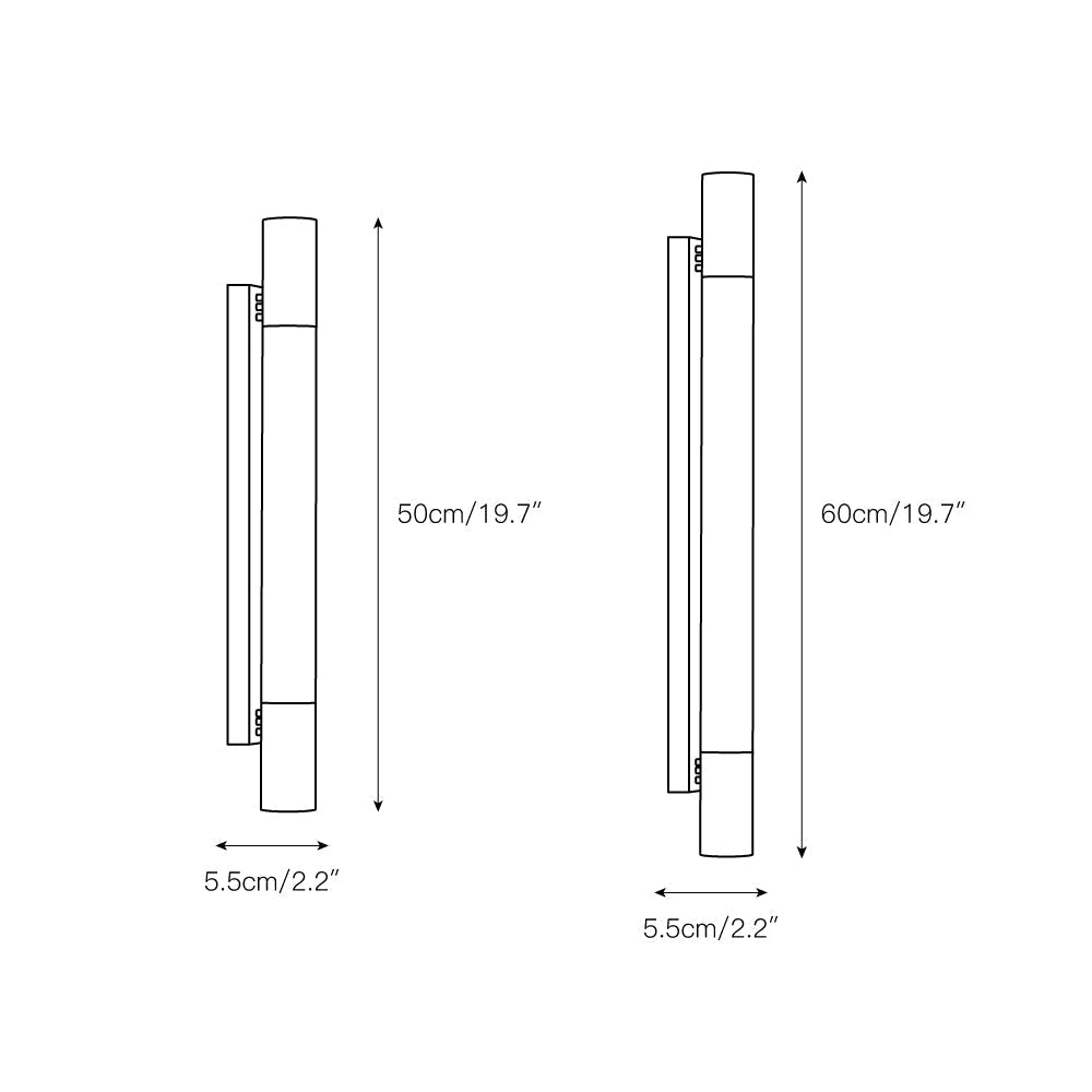 Fleck wandlamp