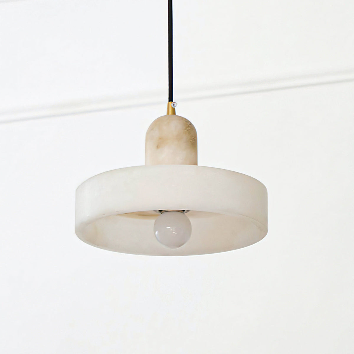 Avenorine Disc Orb albasten hanglamp