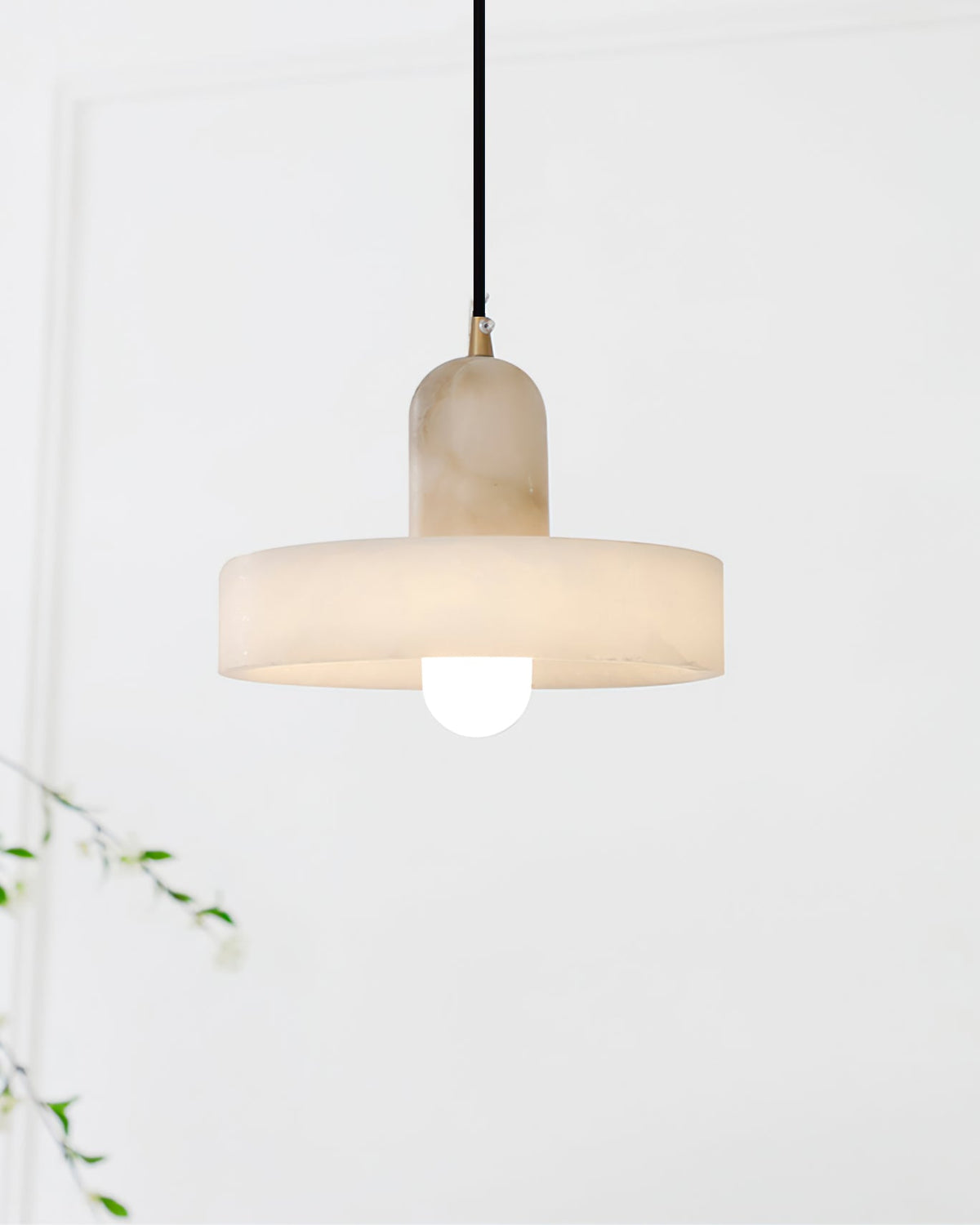 Avenorine Disc Orb albasten hanglamp