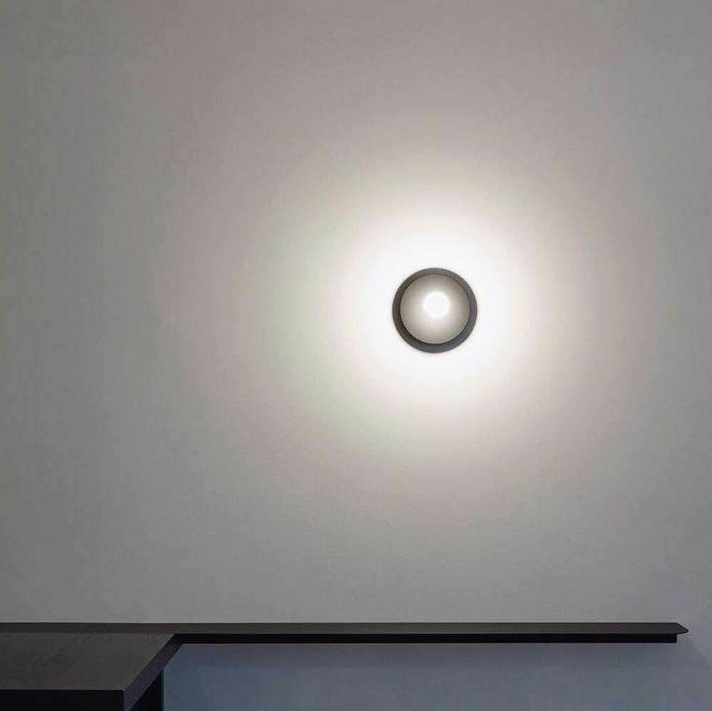 Soluise wandlamp messing blootliggende lamp