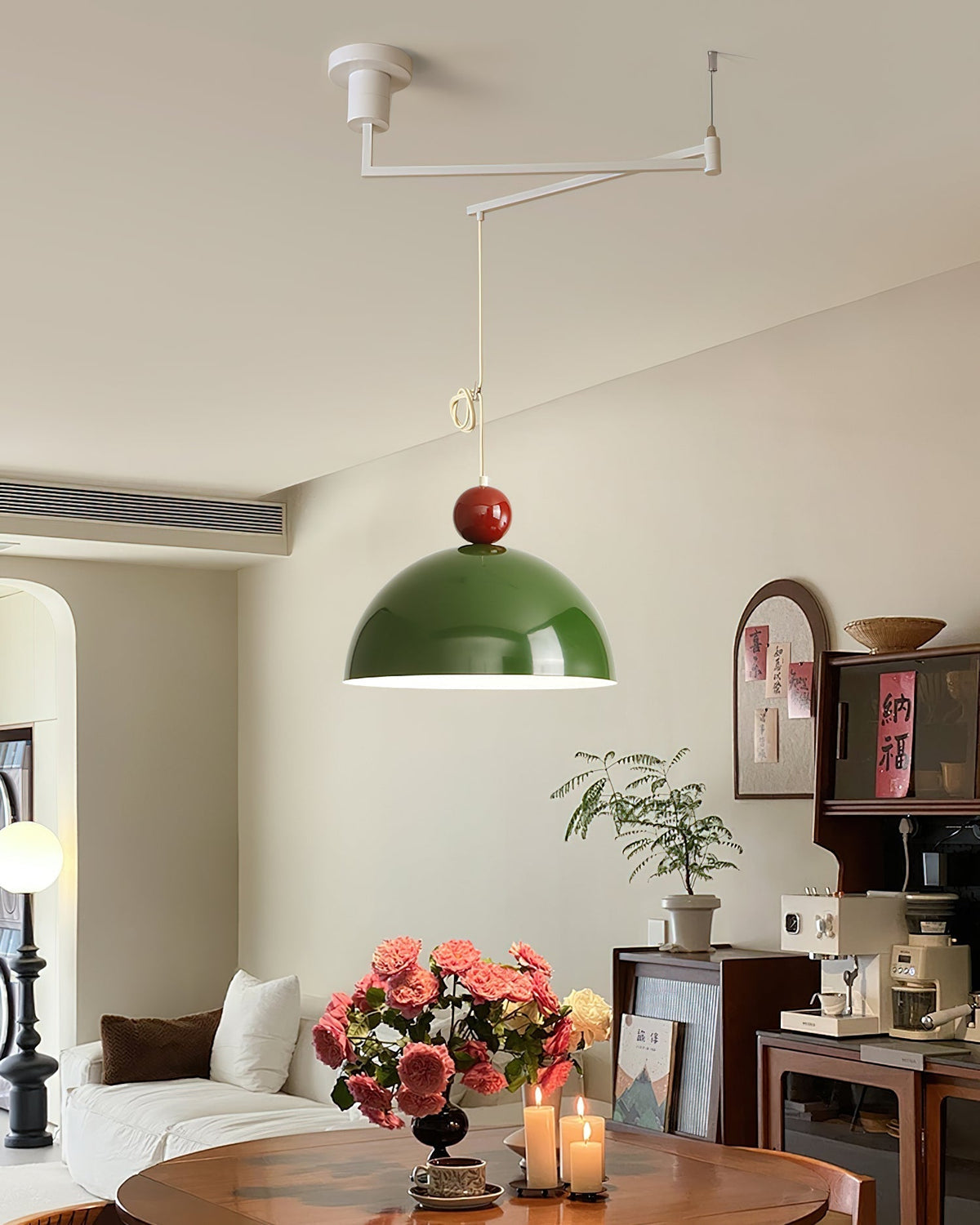Teriivira hanglamp rood