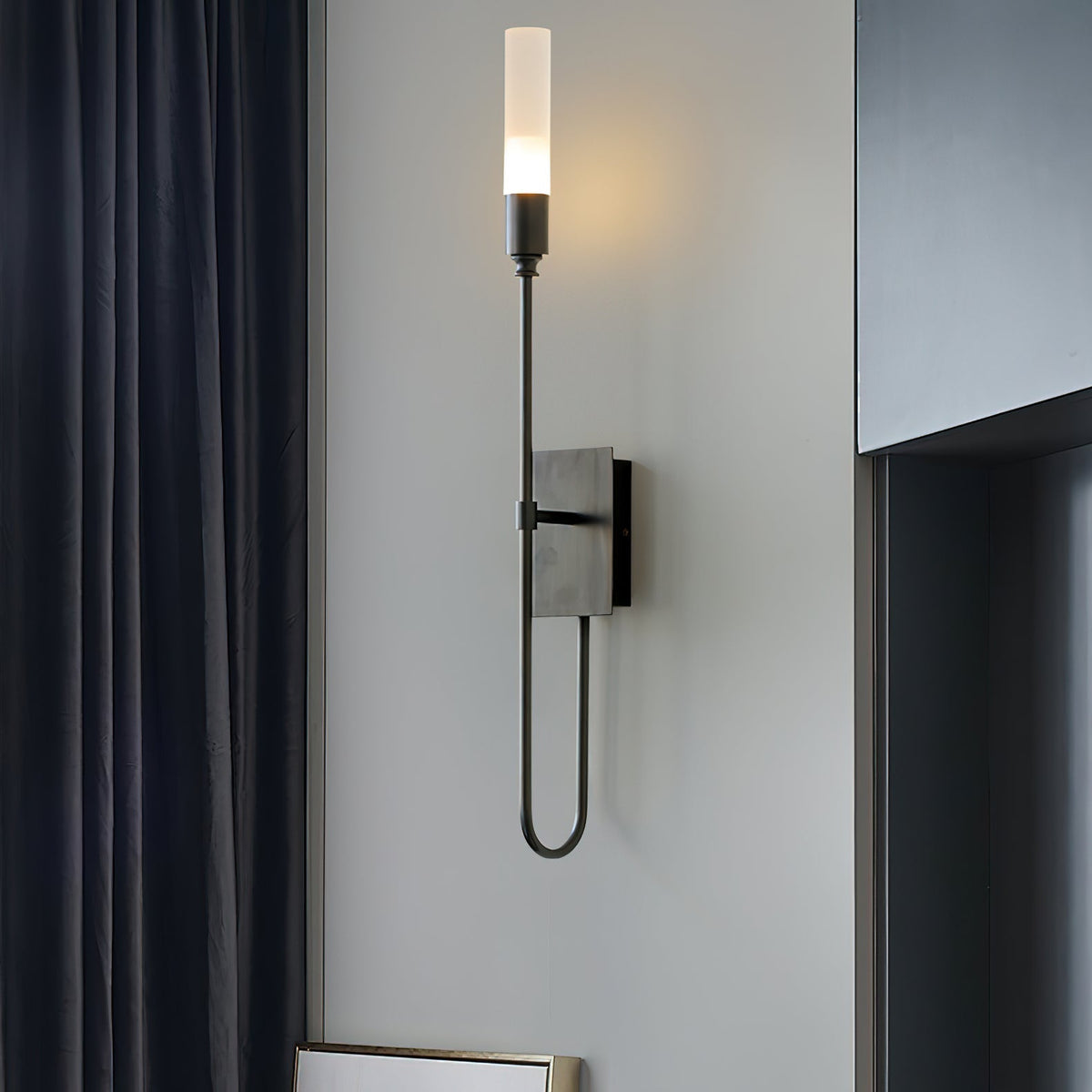 Yvori wandlamp met dubbele staaf minimalistisch