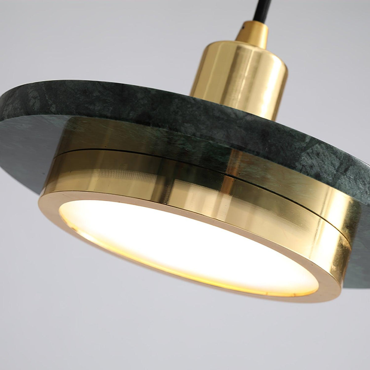 Bram hanglamp marmer dubbele cirkel modern