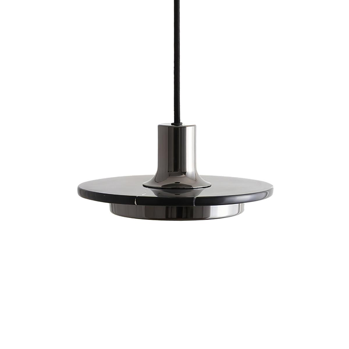Bram hanglamp marmer dubbele cirkel modern