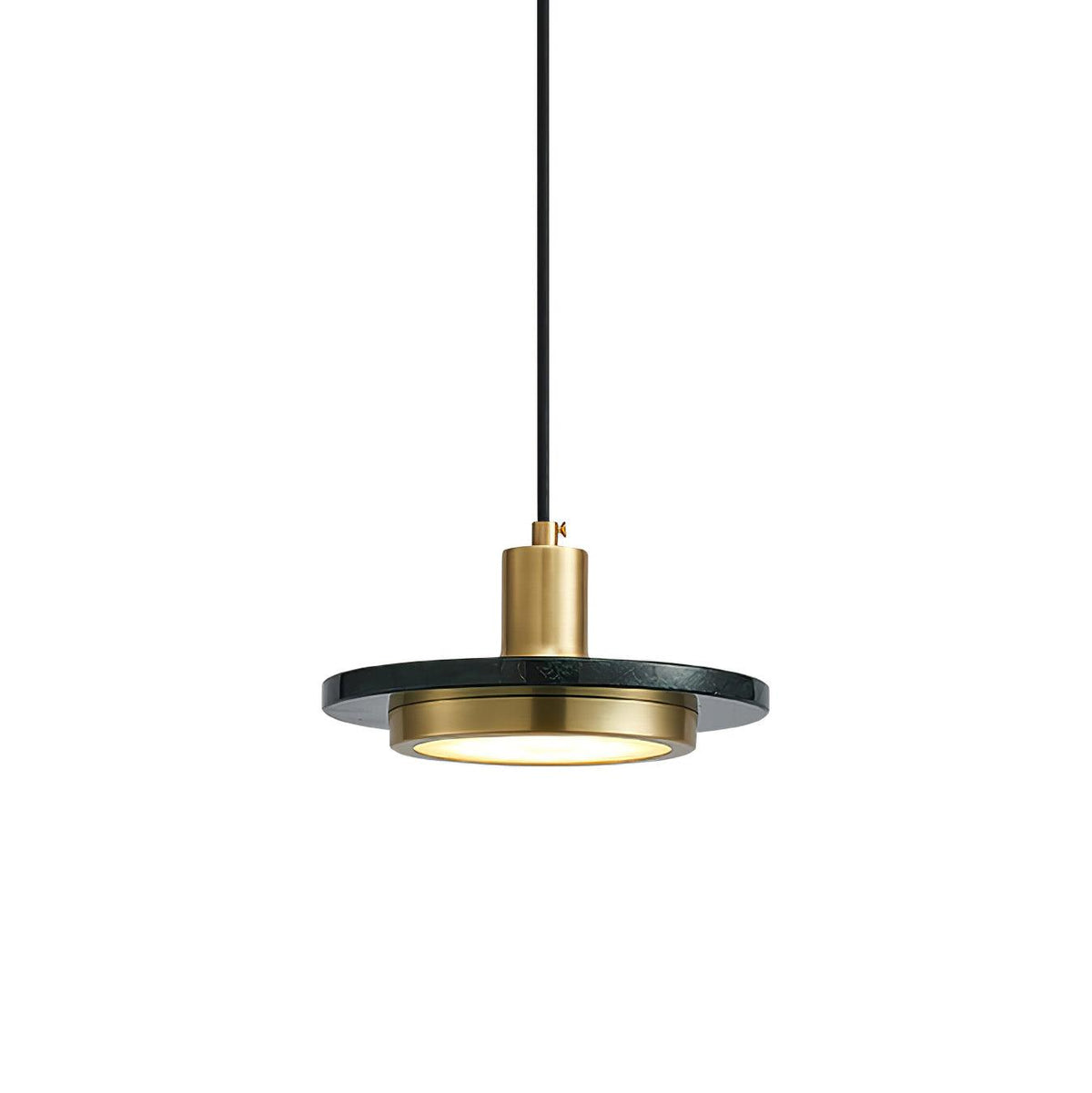 Bram hanglamp marmer dubbele cirkel modern