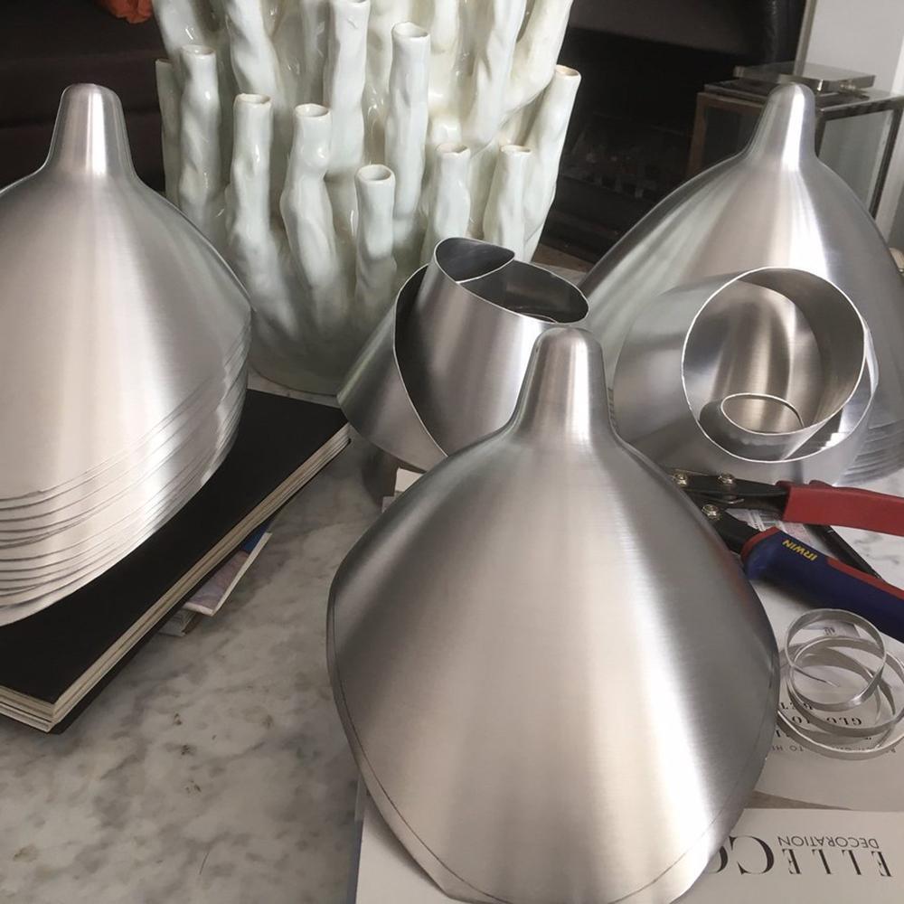 Elaoraine plafondlamp driearm zwart sculpturaal
